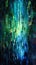 Modern Blue Green Abstract Pixel Background