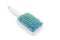 Modern blue micro fiber hair comb