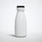 Modern bottle of milk . 3d rendering