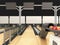 Modern bowling room waiting for visitors balls on bowling alley 3d render