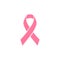 Modern breast cancer awareness with pink ribbon colorful and elegant look.