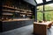 a modern and bright kitchen - industrial metal and wood