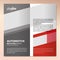 Modern brochure design template of automotive for business marketing