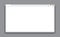 Modern browser window design isolated on gray background. Web simple browser window white. Browser window concept for