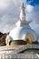 Modern Buddhist monument Shanti Stupa