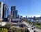 Modern buildings in Downtown Austin Texas on a nice beautiful day