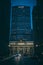 Modern buildings surrounding Grand Central Terminal at night, in Midtown, Manhattan, New York