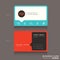 Modern business card design template