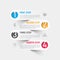 Modern business infographics template