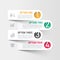 Modern business infographics template