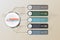 Modern business roadmap timeline infographic with 5 steps circle, Vector Illustration