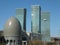 Modern business towers in Astana