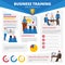 Modern Business Training Infographic Presentation Poster