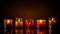 Modern Candle Photography: Lush Baroque Still Lifes In Dark Amber And Crimson