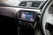Modern car interior. Smart multimedia touchscreen system for automobile.
