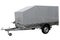 Modern Car trailer with canvas awning