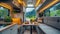 Modern caravans, trailers, and campers feature stylish and functional interior designs with a range of amenities for a