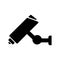 Modern CCTV icon vector set. Webcam illustration sign collection. observation symbol.