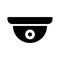 Modern CCTV icon vector set. Webcam illustration sign collection. observation symbol.