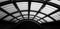 Modern ceiling skylight with frosted glass in the Cleveland Museum of Art