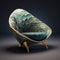 Modern Chair Design With Art Nouveau And Futurist Elements