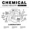 Modern chemical science industry.