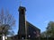 Modern Church in spring in the Town Bergen, Lowwer Saxony