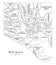 Modern City Map - Baltimore Maryland city of the USA with neighb