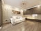 Modern Classic Beige Living Room Interior Design
