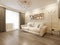Modern Classic Beige Living Room Interior Design