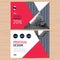 Modern clean business proposal, annual report, brochure, flyer, leaflet, corporate presentation design template.