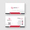 Modern and clean professional business card template