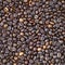 Modern coffee beans square background