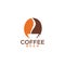 Modern coffee, cafe logo design template