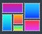 Modern colorful postage stamp, great design for any purposes. Vector icon.