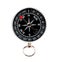 Modern compass on white background