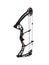 Modern, compound hunting bow. An ancient weapon with a modern twist. Isolate on a white back