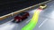 modern concept of a safe car Collision monitoring system 3d rend