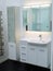 Modern contemporary designer white bathroom