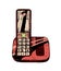 Modern cordless telephone