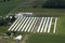 Modern Corporate Dairy Farm Pole Barns Aerial View