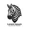 Modern Creative Esport vector Zebra Modern Logo art design drawing