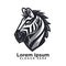 Modern Creative Esport vector Zebra Modern Logo art design drawing