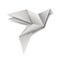 Modern Creative Origami Bird Logo and Icon