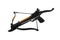 Modern crossbow isolate on a white back. Quiet weapon for hunting and sports