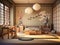 Modern decorations for children\\\'s bedrooms in Japanese style