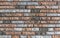 Modern decorative colored stone brick wall background