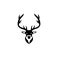 Modern Deer Head Illustration Logo