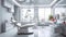 Modern dentists office with chair. Generative AI