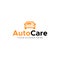 Modern design AUTO CARE protect car logo design